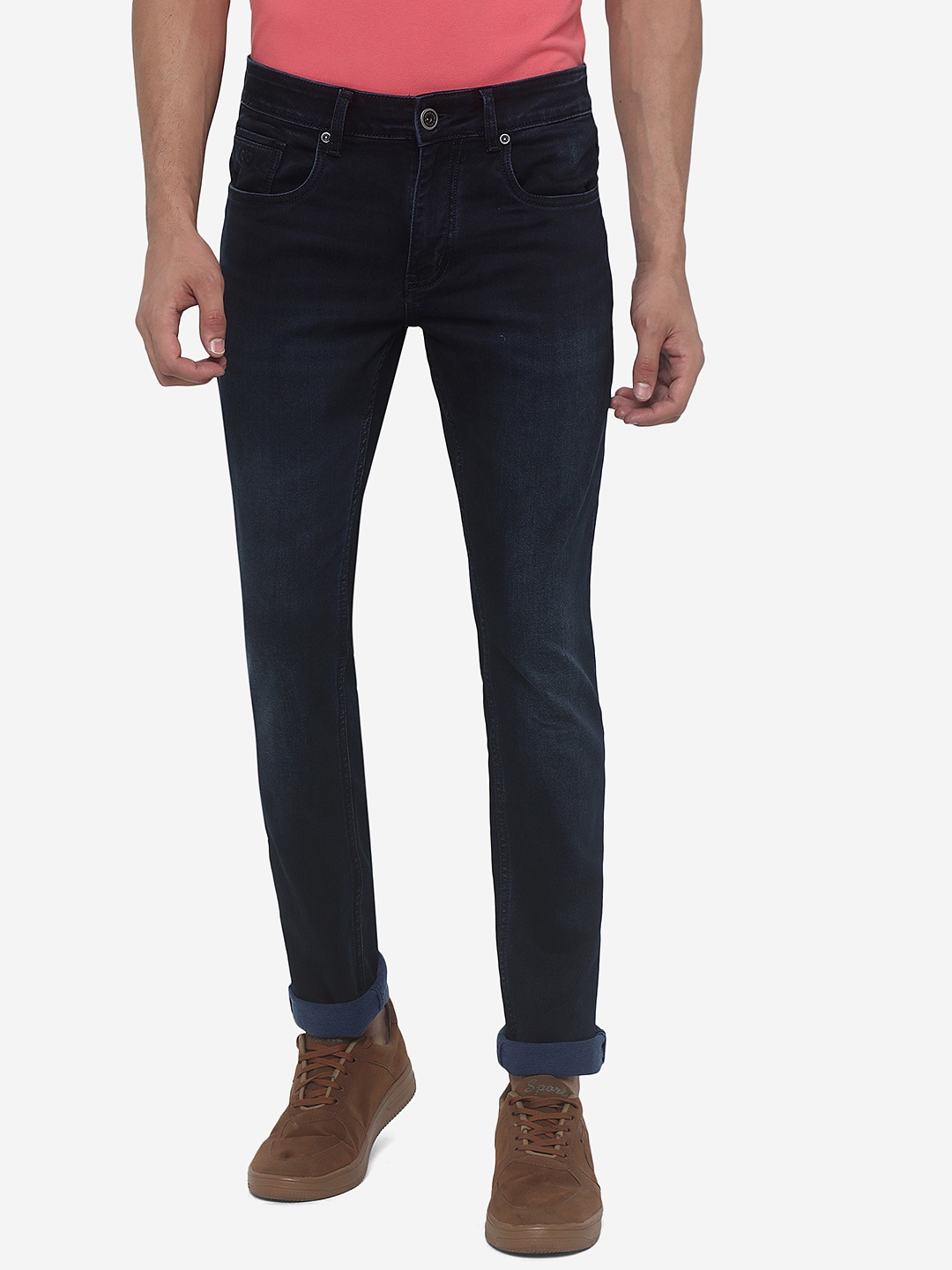 

JADE BLUE Men Blue Slim Fit Light Fade Jeans