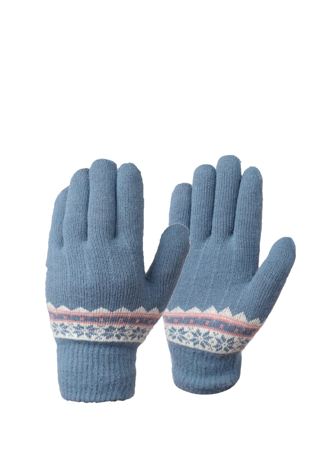 

ELLIS Women Blue Solid Gloves