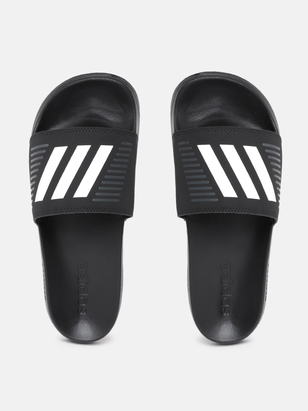 

ADIDAS Men Printed Sliders, Black