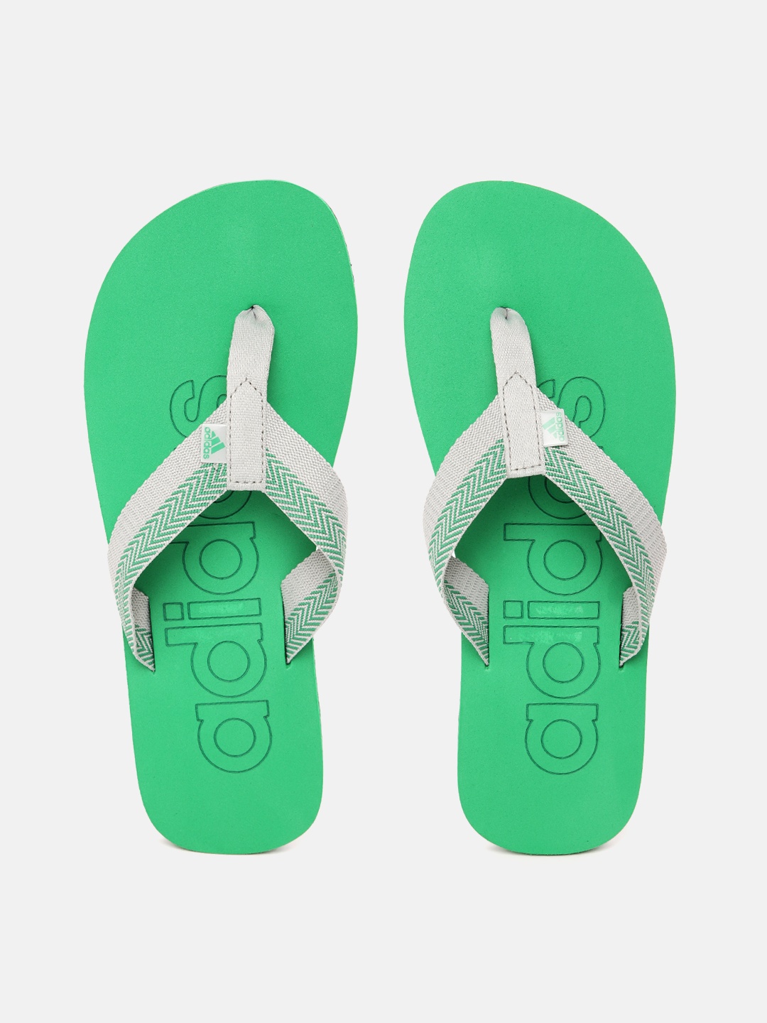 

ADIDAS Men Woven Design Mistico Thong Flip-Flops, Green