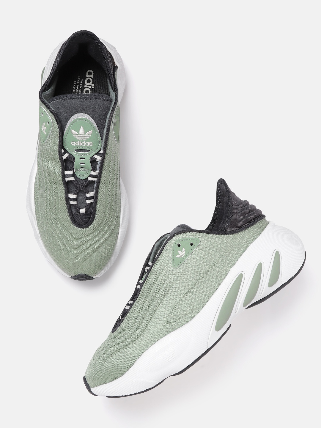

ADIDAS Originals Men Woven Design adiFom SLTN Sneakers, Green