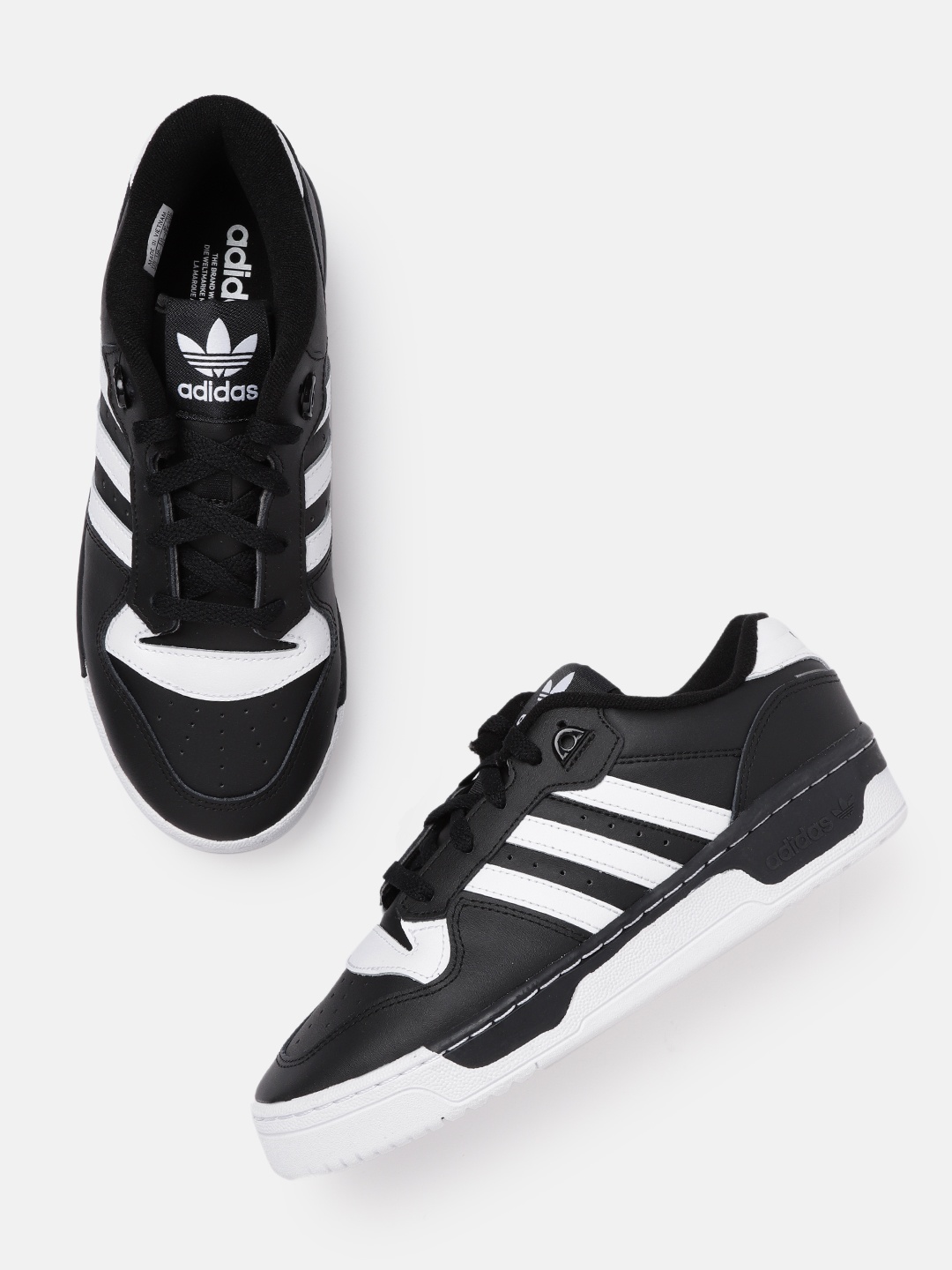 

ADIDAS Originals Men Colourblocked Rivalry Low Sneakers, Black