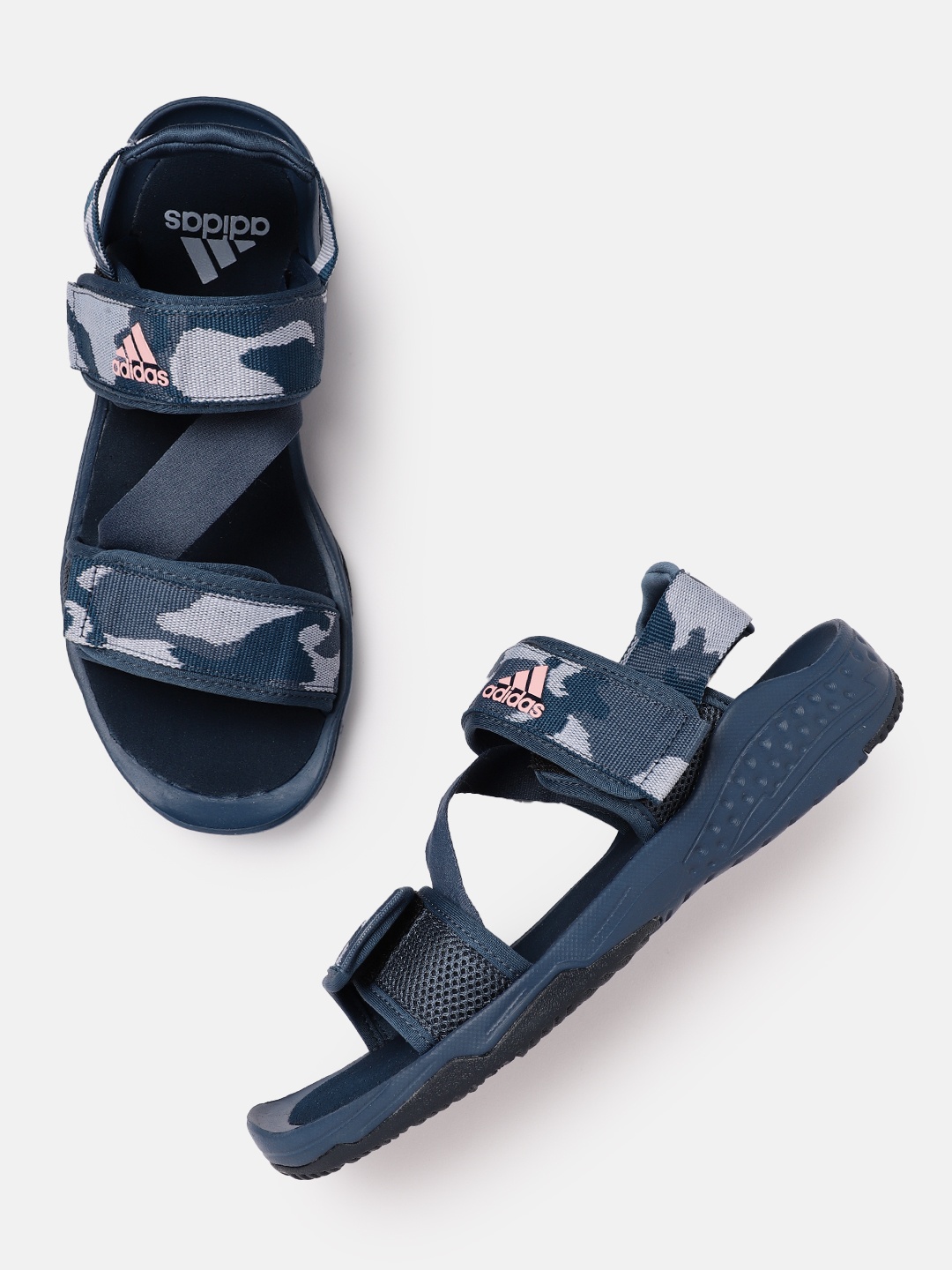 

ADIDAS Men Rambadler M Camouflage Print Sports Sandals, Blue