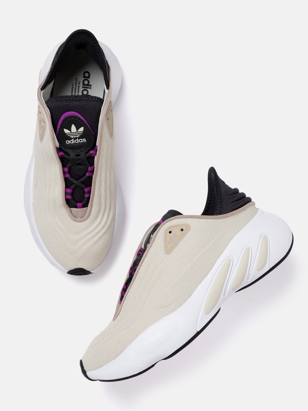 

ADIDAS Originals Men Colourblocked Adi Fom SLTN Sneakers, Beige