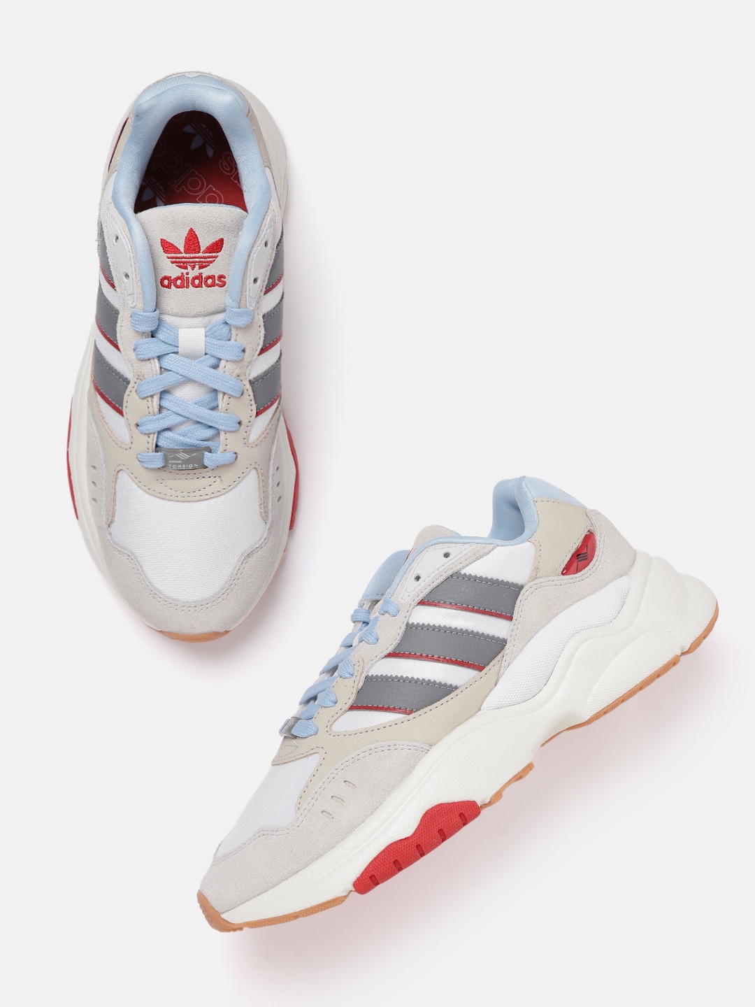 

ADIDAS Originals Men Suede Retropy F90 Sneakers, White