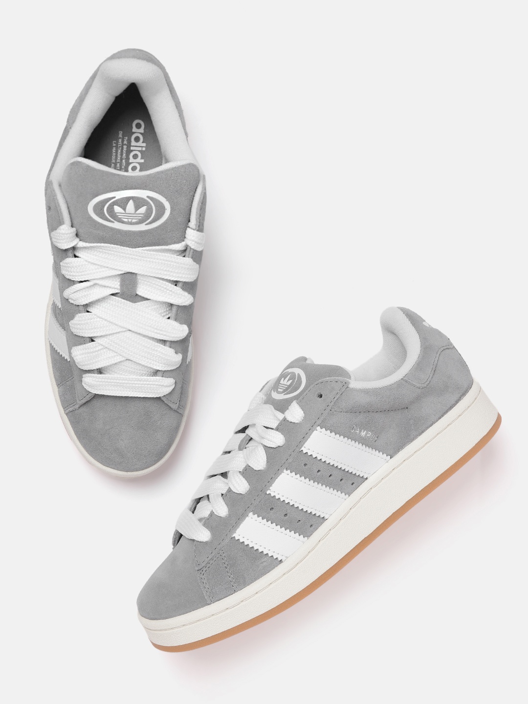 

ADIDAS Originals Men Leather Campus 00S Sneakers, Grey