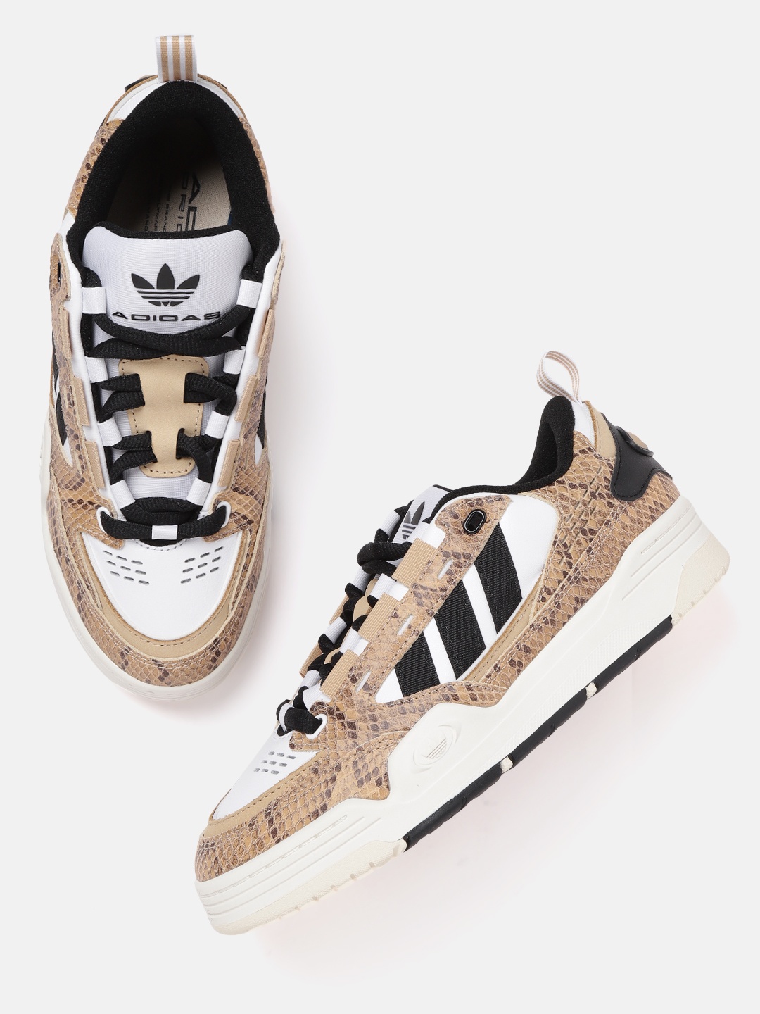 

ADIDAS Originals Men Colourblocked Adi2000 Sneakers, Beige