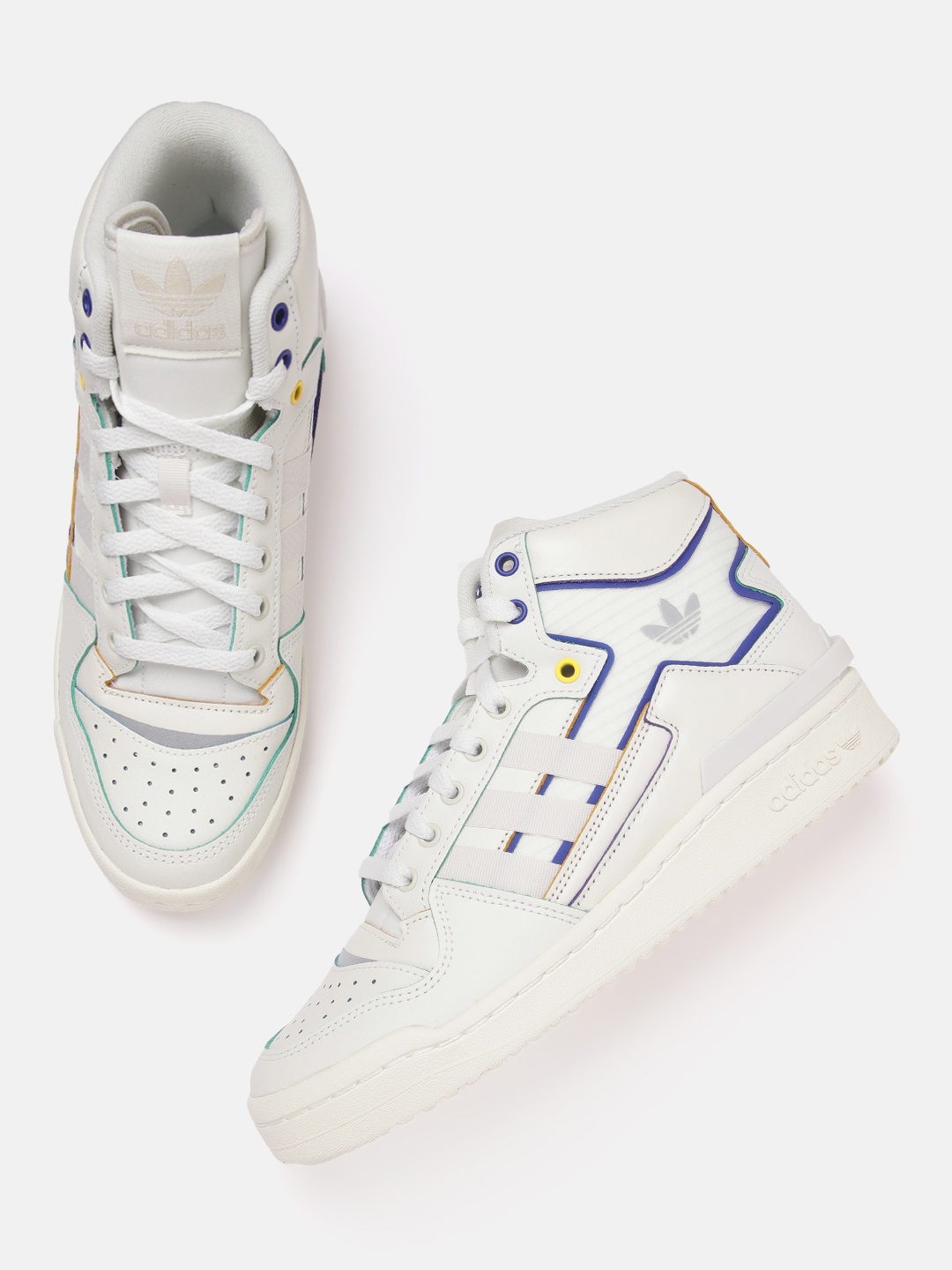 

ADIDAS Originals Men Forum Exhibit Mid 2 Sneakers, White