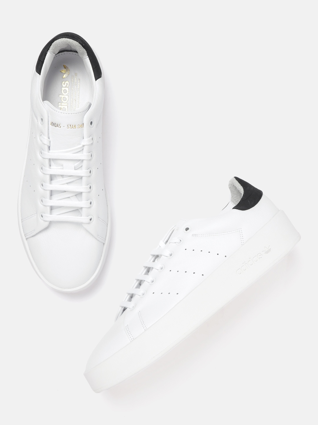 

ADIDAS Originals Men Leather Stan Smith Recon Sneakers, White