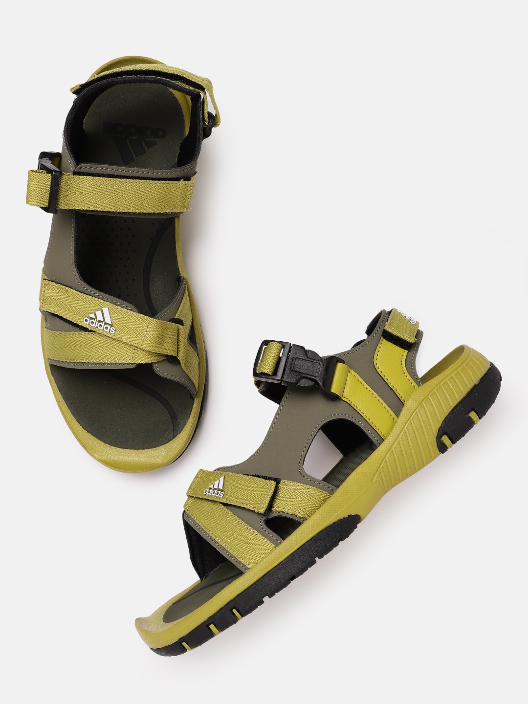 

ADIDAS Men Traso Sports Sandals, Green
