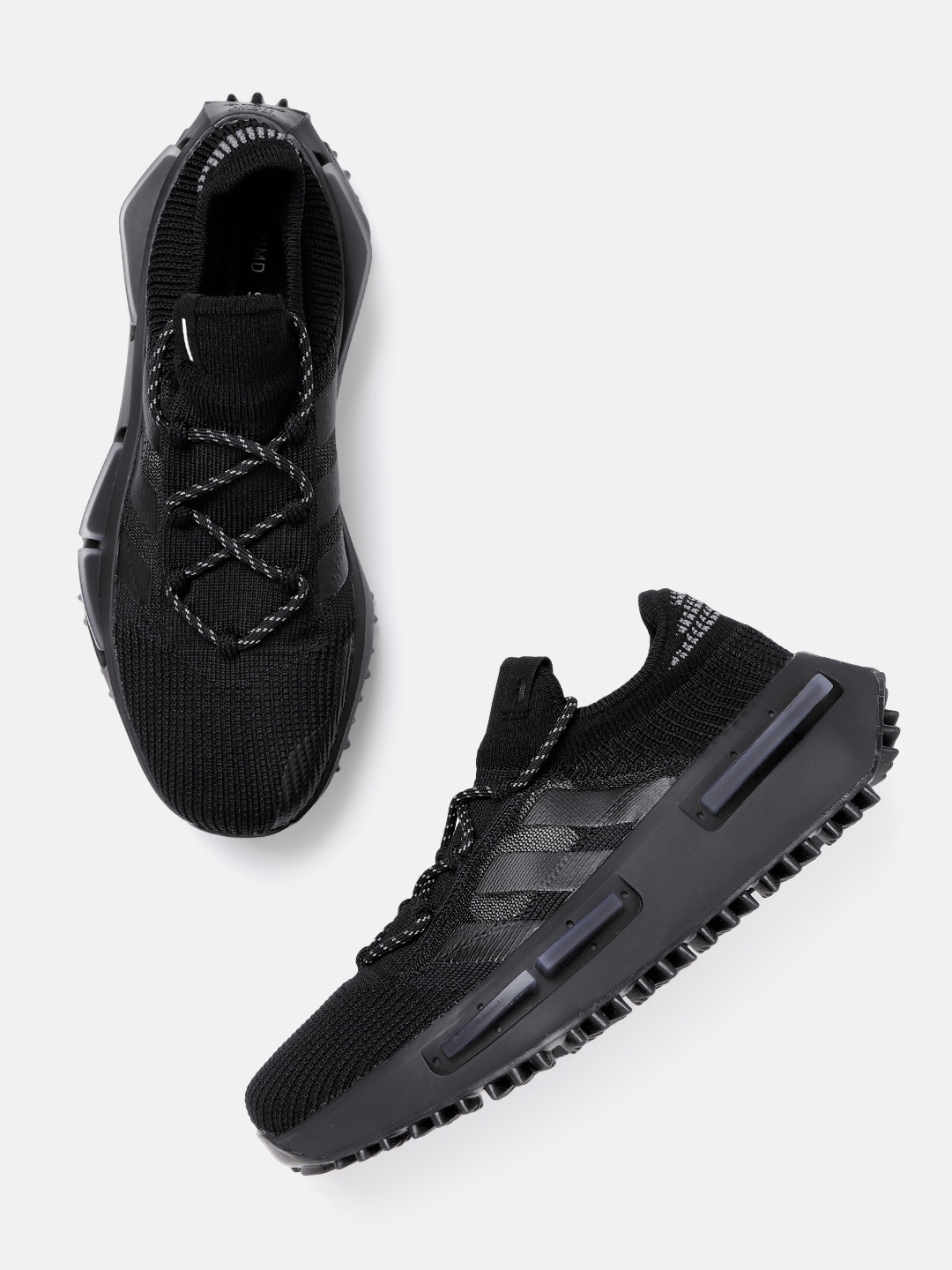 

ADIDAS Originals Men Woven Design NMD_S1 Sneakers, Black