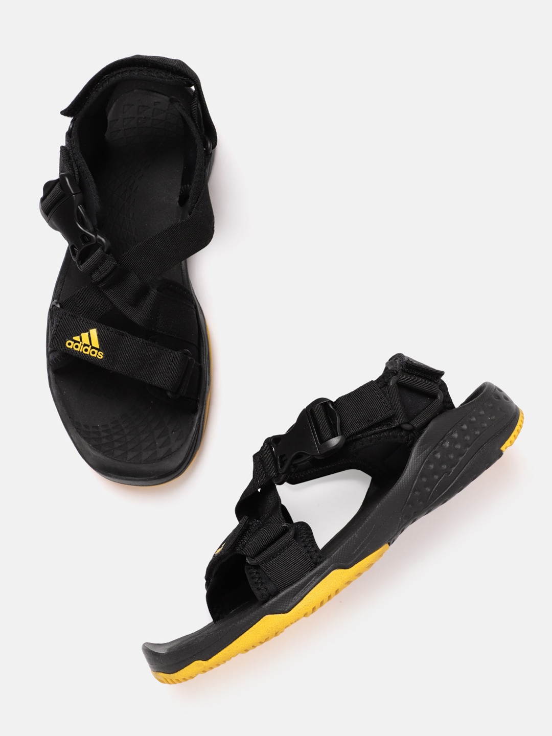 

ADIDAS Men Adissey Sports Sandals, Black