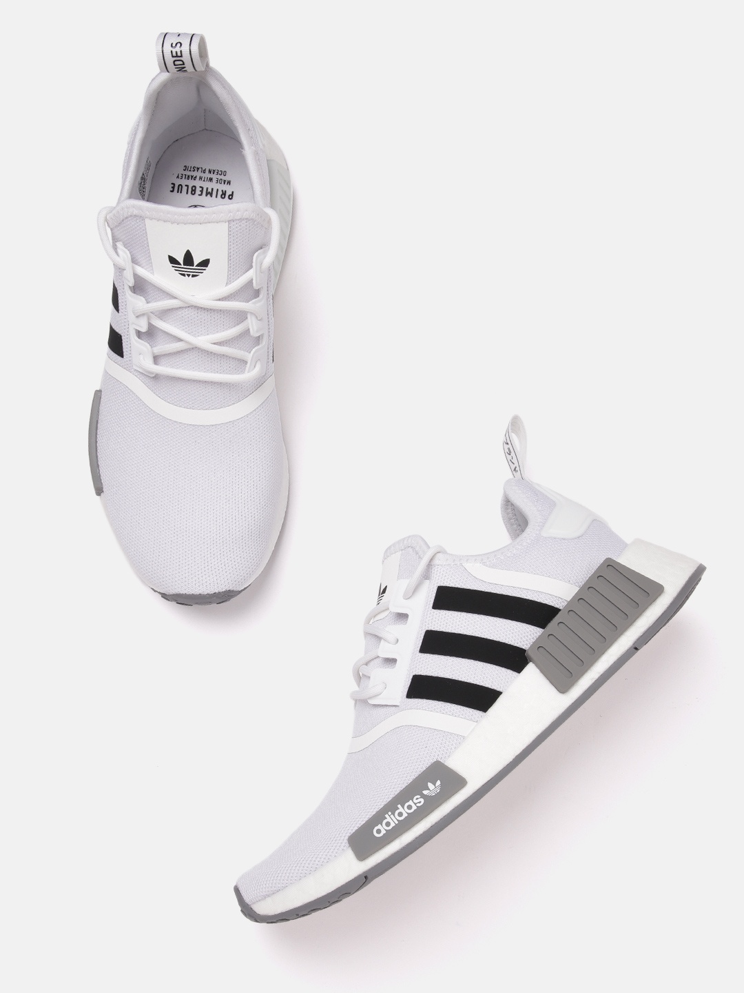 

ADIDAS Originals Men Woven Design NMD_R1 Sneakers, White