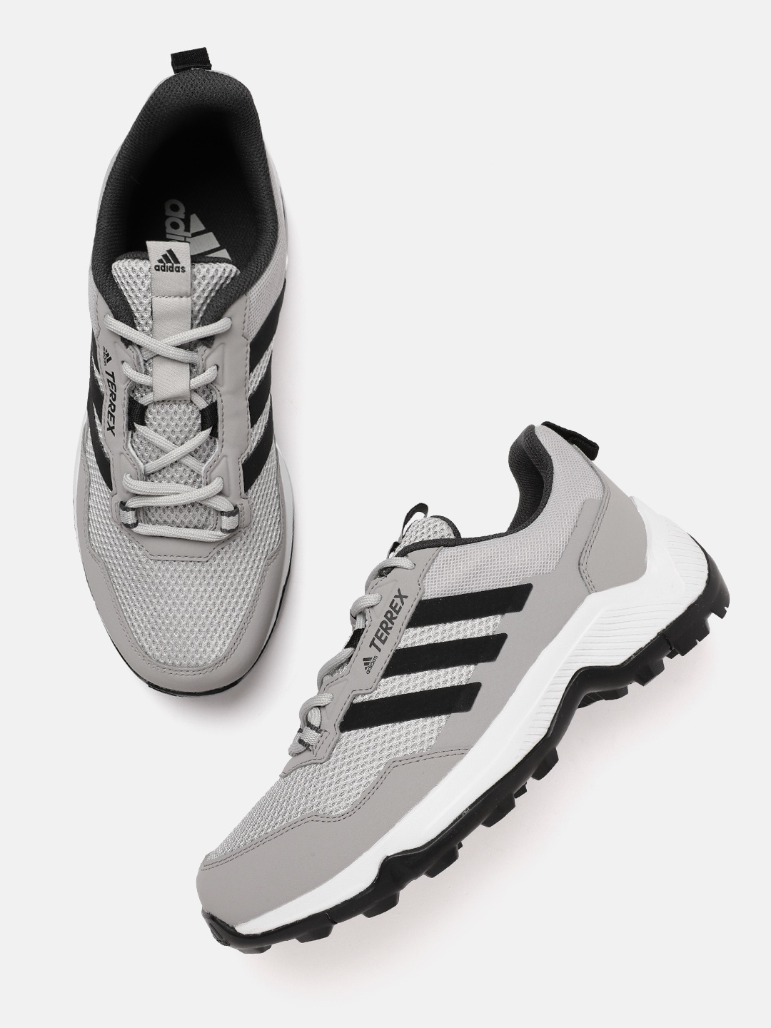 

ADIDAS Men Woven Design Trekerstar Trekking Shoes, Grey