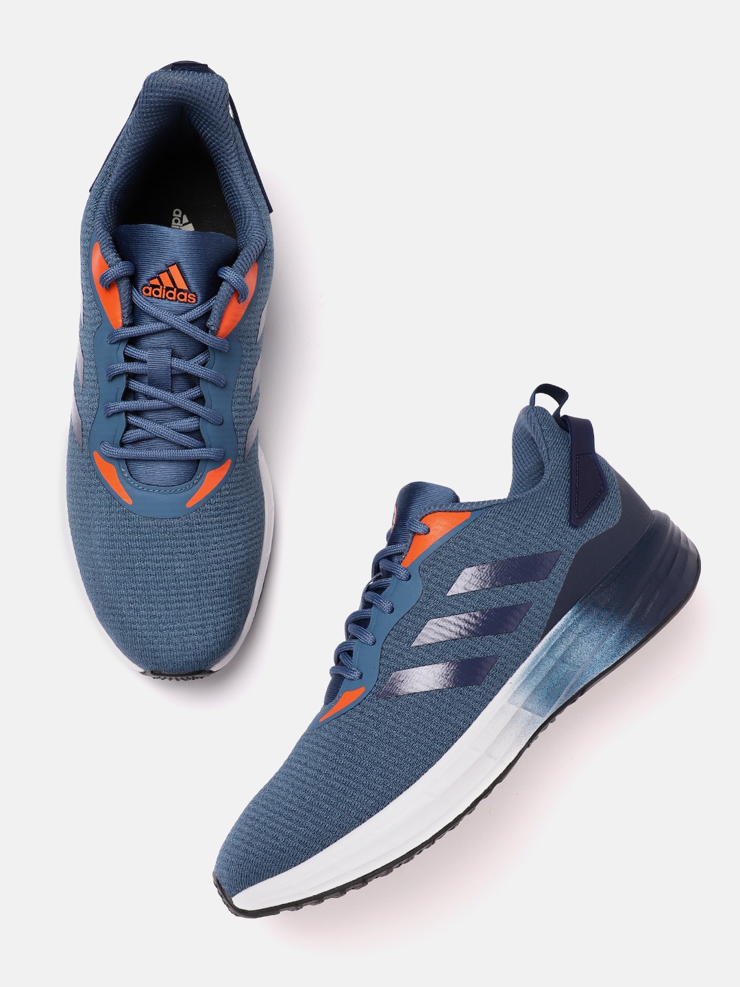 

ADIDAS Men Woven Design Ultra Strike Running Shoes, Blue