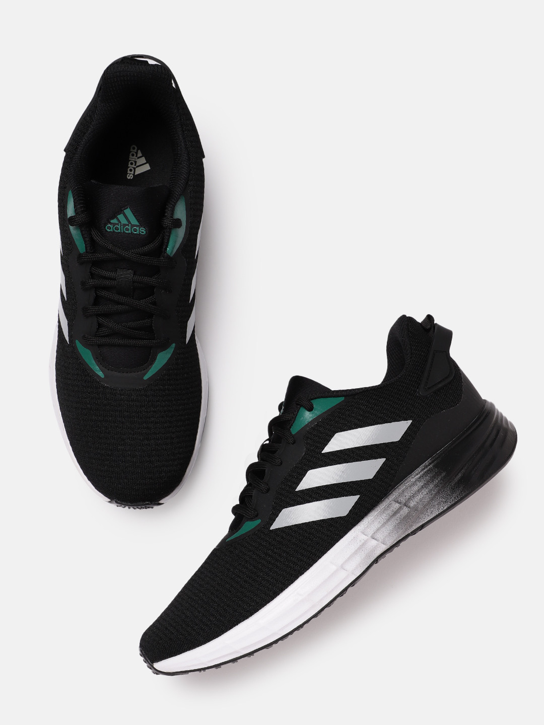 

ADIDAS Men Woven Design Ultra Strike Running Shoes, Black