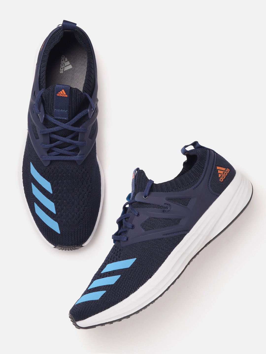 

ADIDAS Men Woven Design Flight Saber Running Shoes, Navy blue