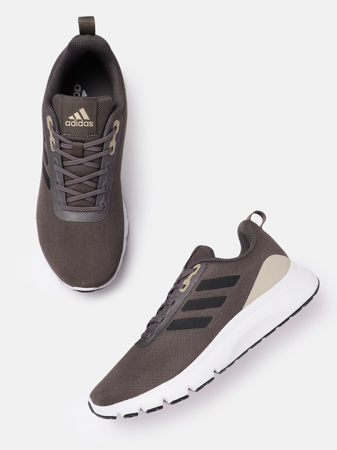 

ADIDAS Men Woven Design Halicon Walking Shoes, Brown