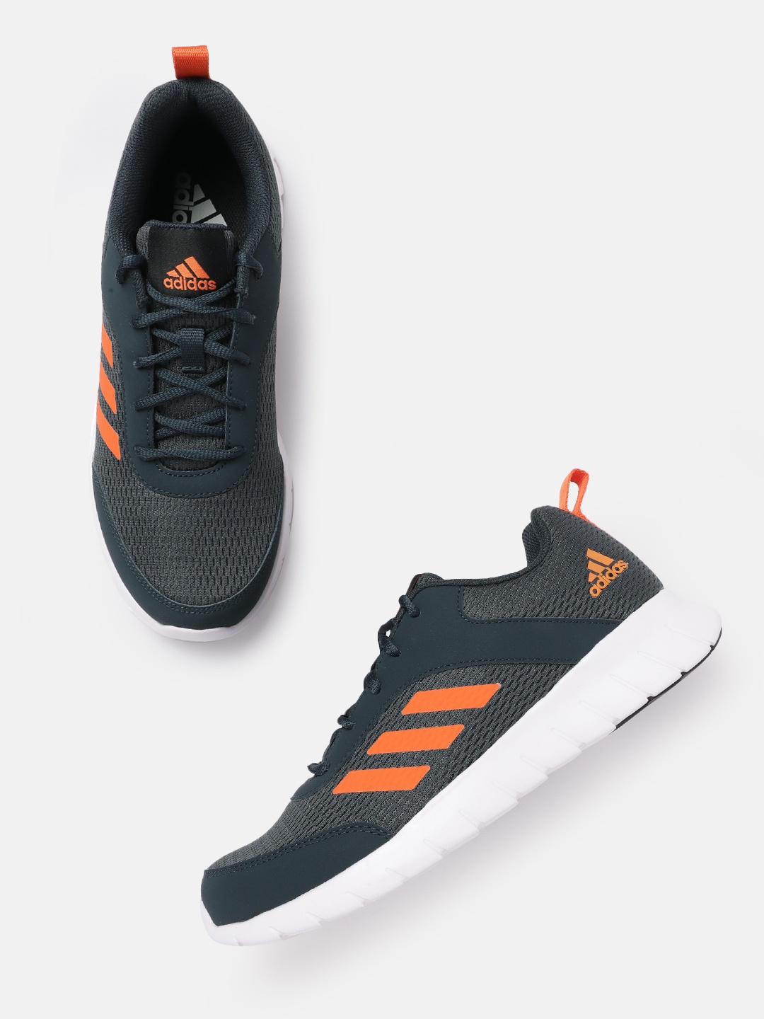 

ADIDAS Men Woven Design Merage Running Shoes, Grey
