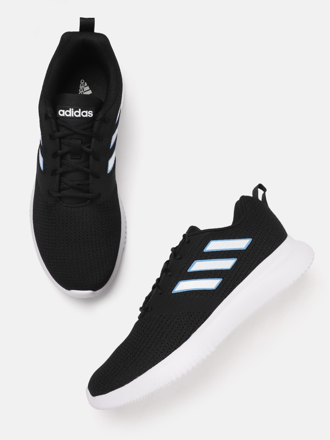 

ADIDAS Men Woven Design Fleecewalk M Non-Marking Running Shoes, Black