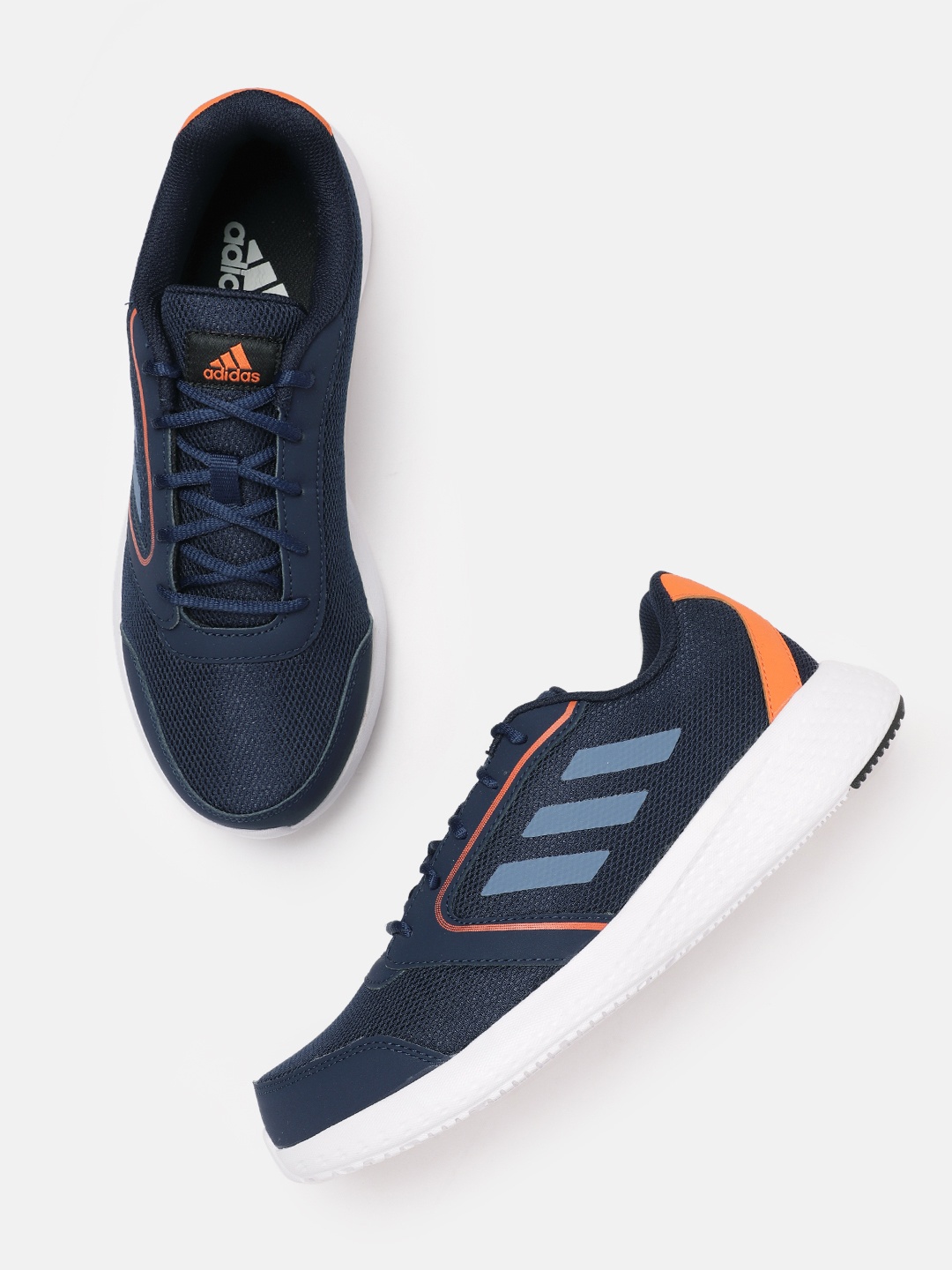 

ADIDAS Men Woven Design Fluento Running Shoes, Navy blue