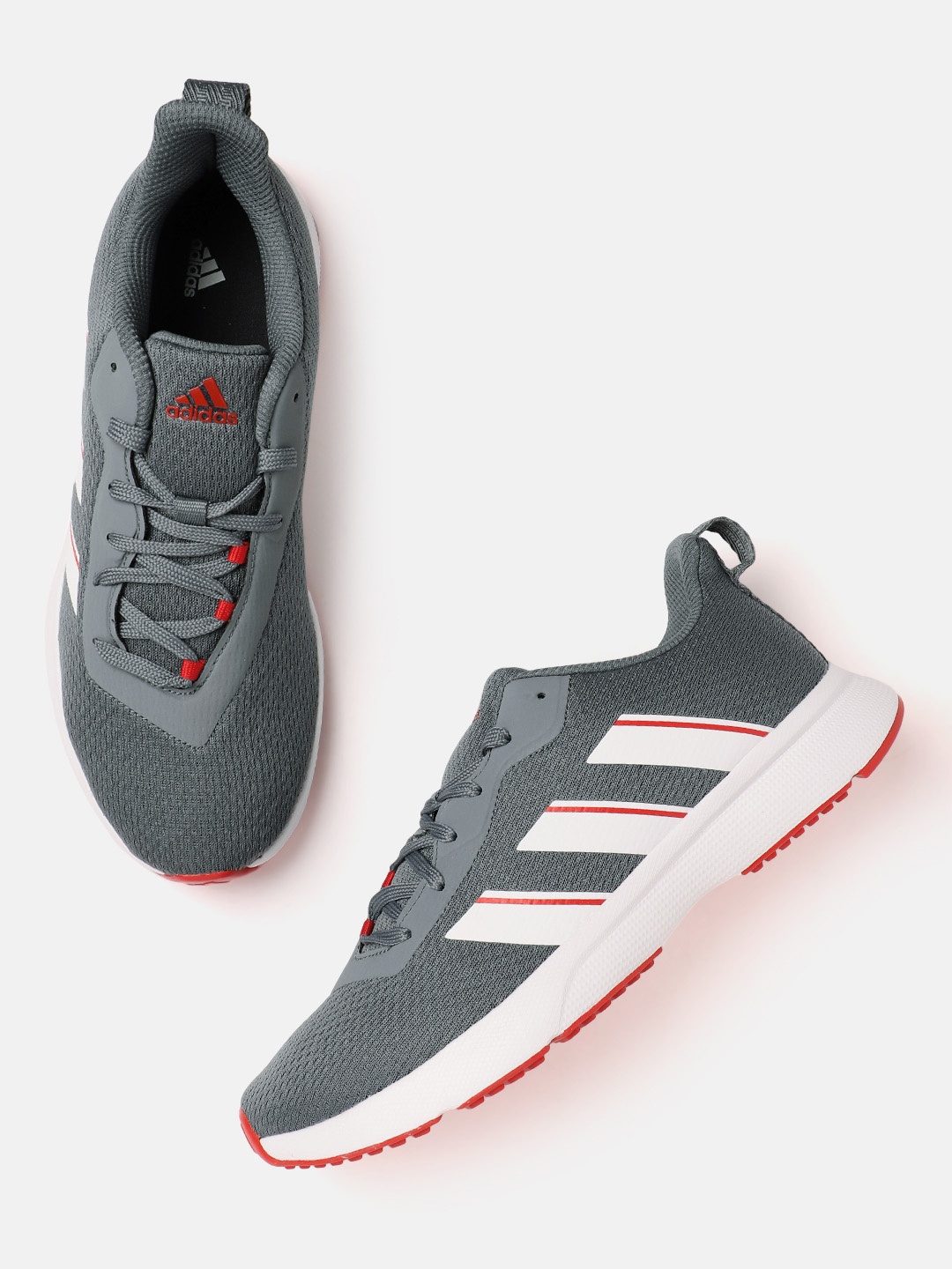 

ADIDAS Men Woven Design Gambito Running Shoes, Grey