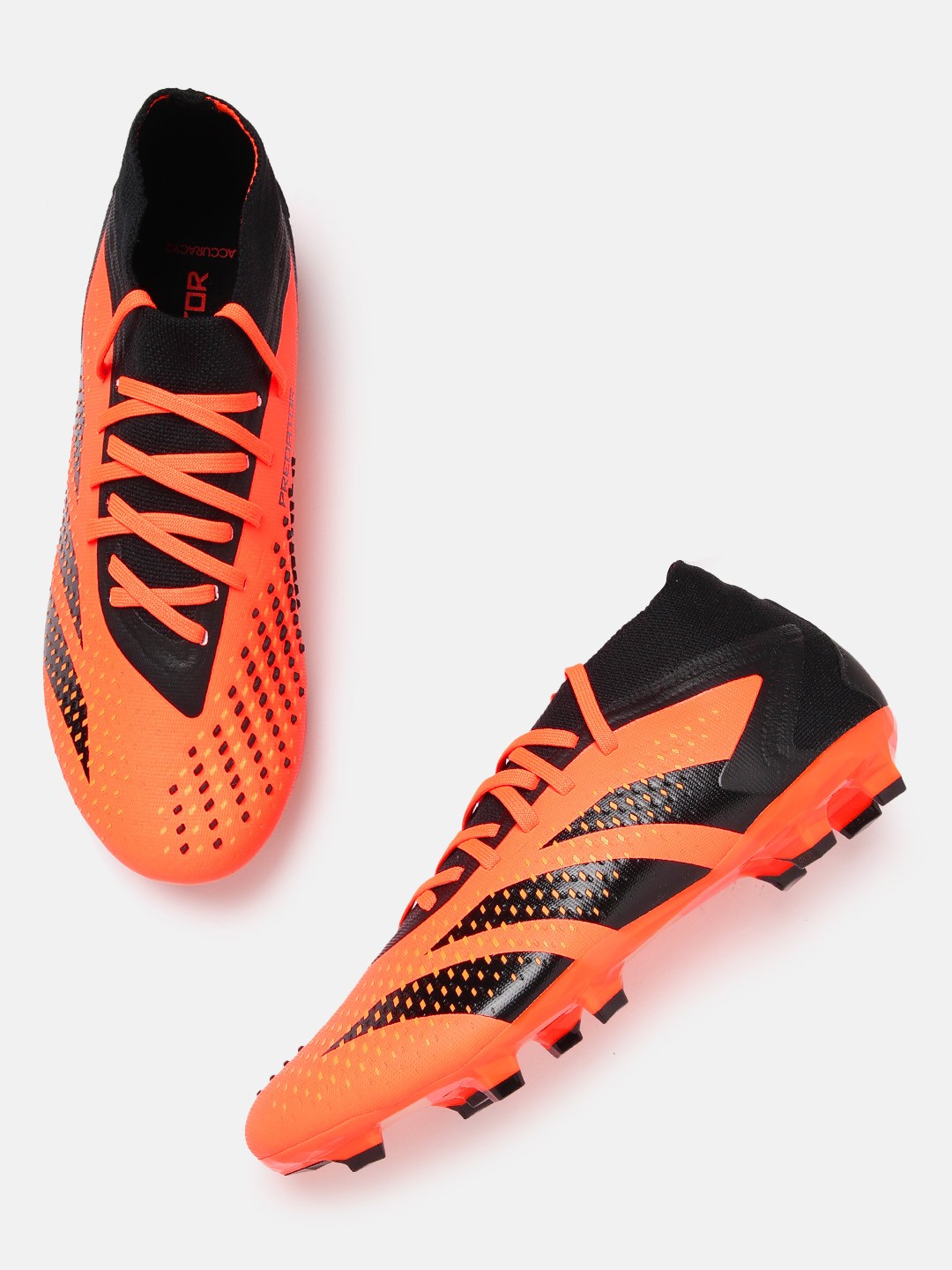 

ADIDAS Unisex Printed Predator Accuracy.2 FxG Football Shoes, Orange