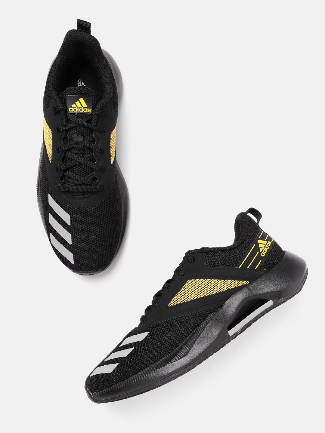 

ADIDAS Men Woven Design Expereo Running Shoes, Black