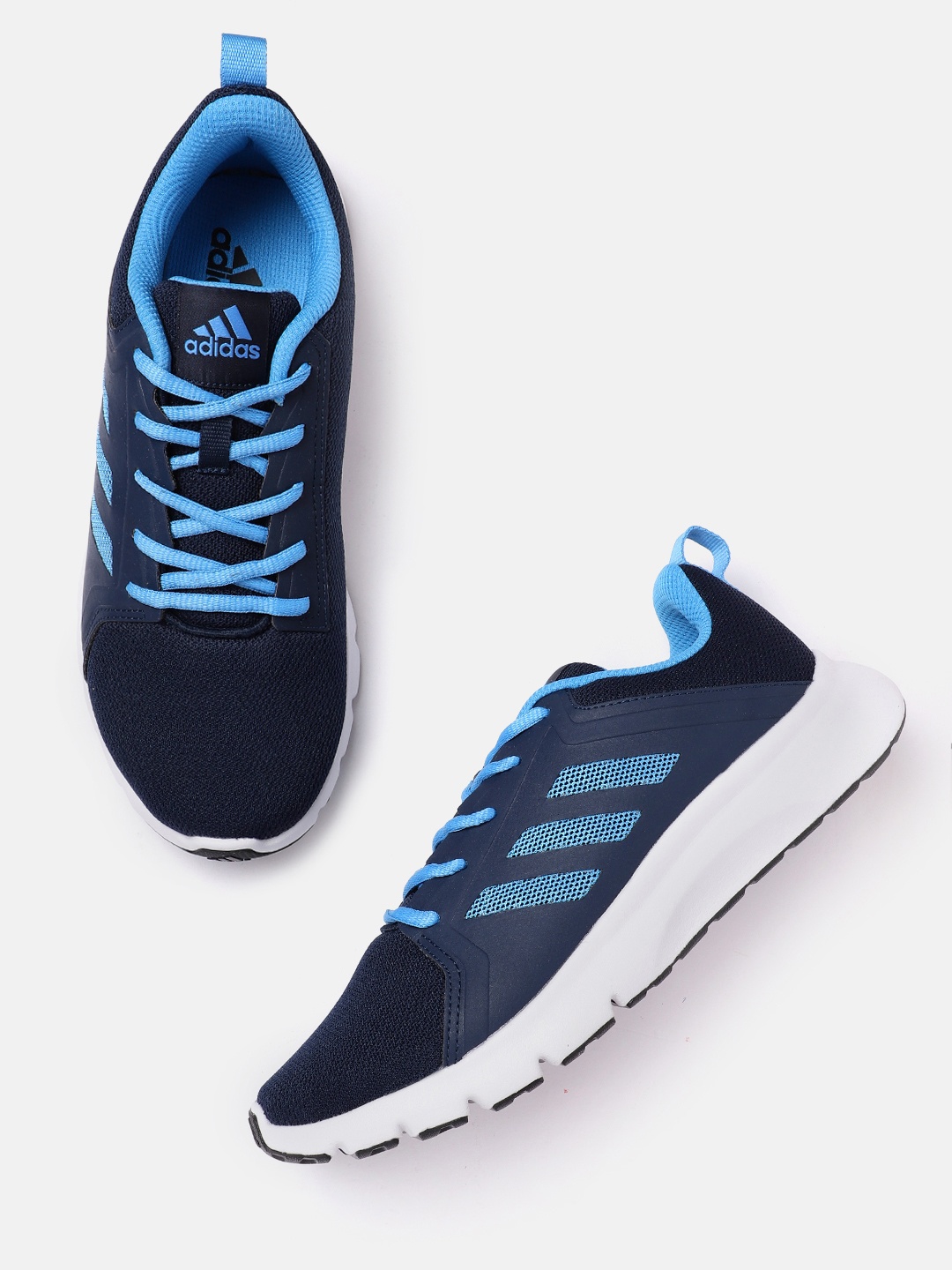 

ADIDAS Men Woven Design Apexo Walking Shoes, Navy blue