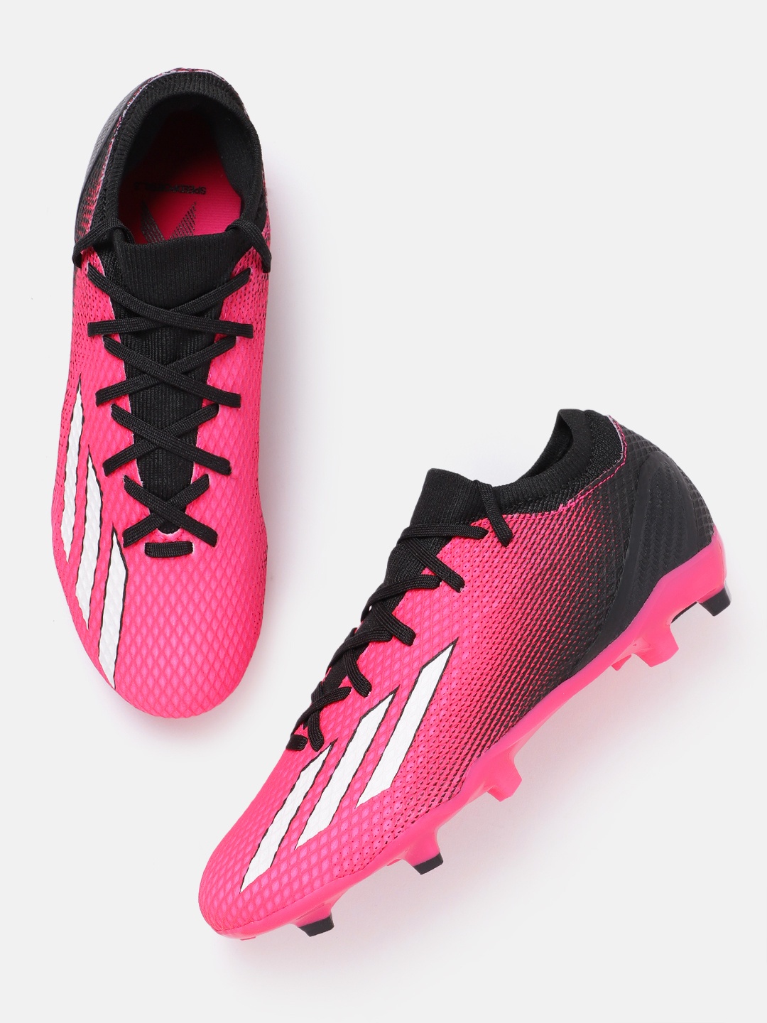 

ADIDAS Unisex Printed Speedportal.3 FG Football Shoes, Fuchsia