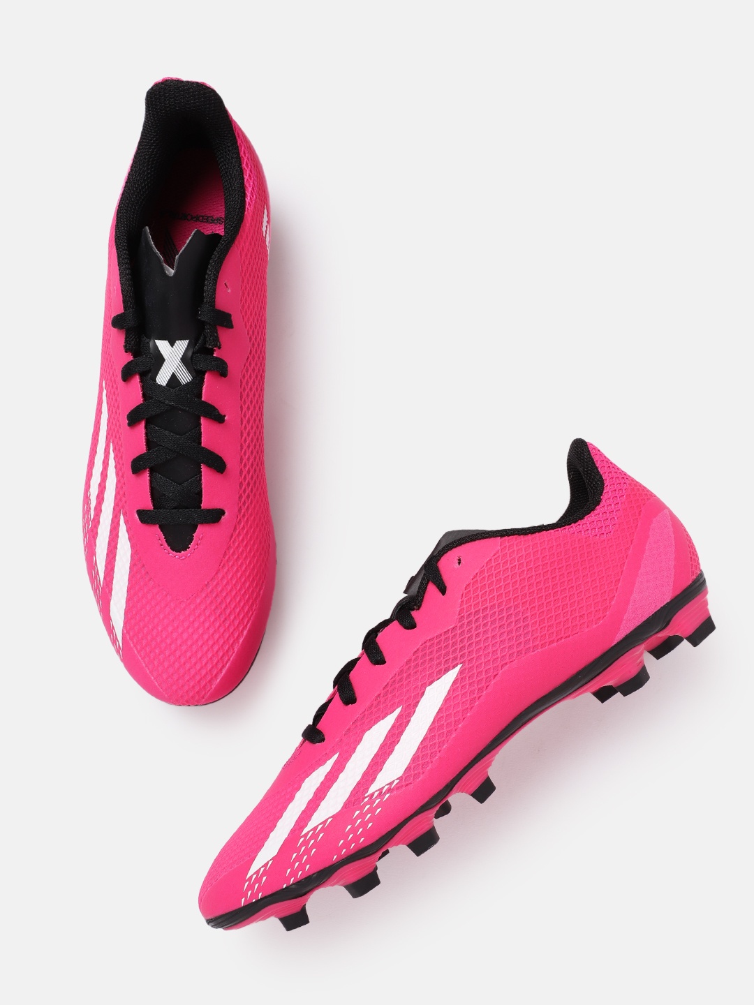 

ADIDAS Unisex Textured X Speedportal.4 Football Shoes, Pink