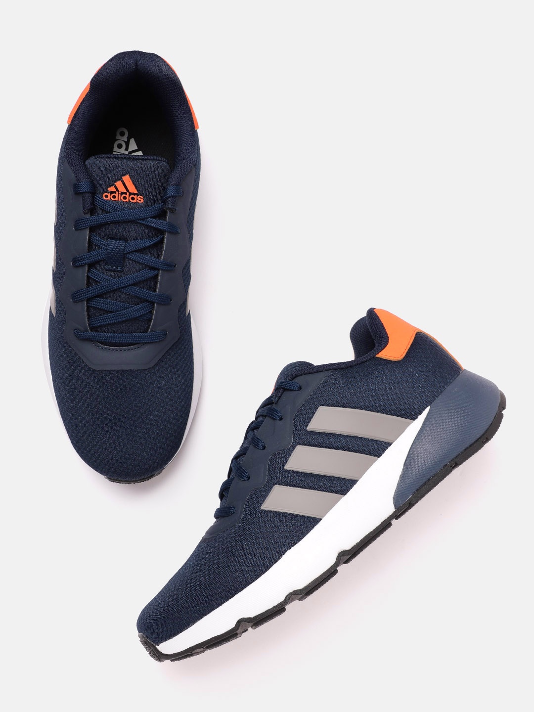 

ADIDAS Men Woven Design Amalgo Running Shoes, Navy blue