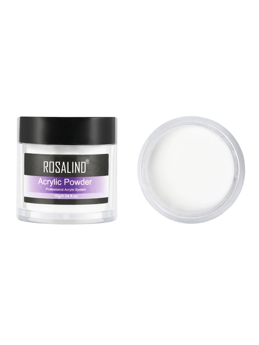 

ROSALIND Acrylic Powder Poly Nail Gel Extension Builder Nail Art Gel 10 g - 103, Transparent
