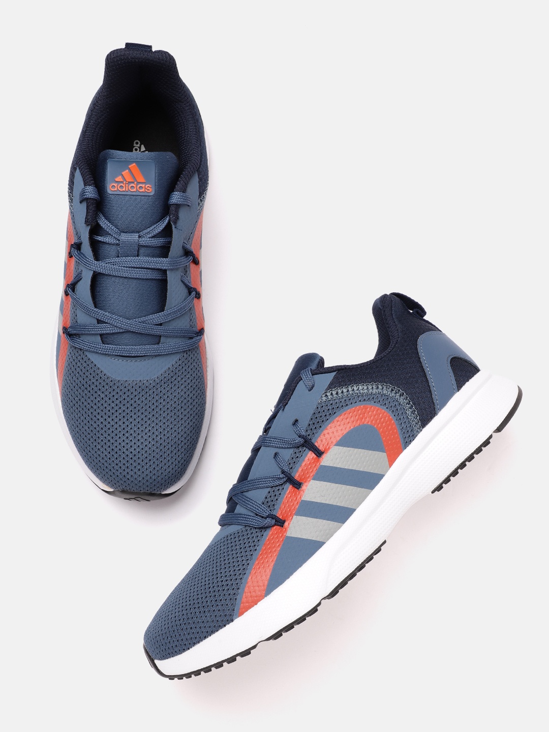

ADIDAS Men Woven Design VolantRun Running Shoes, Blue