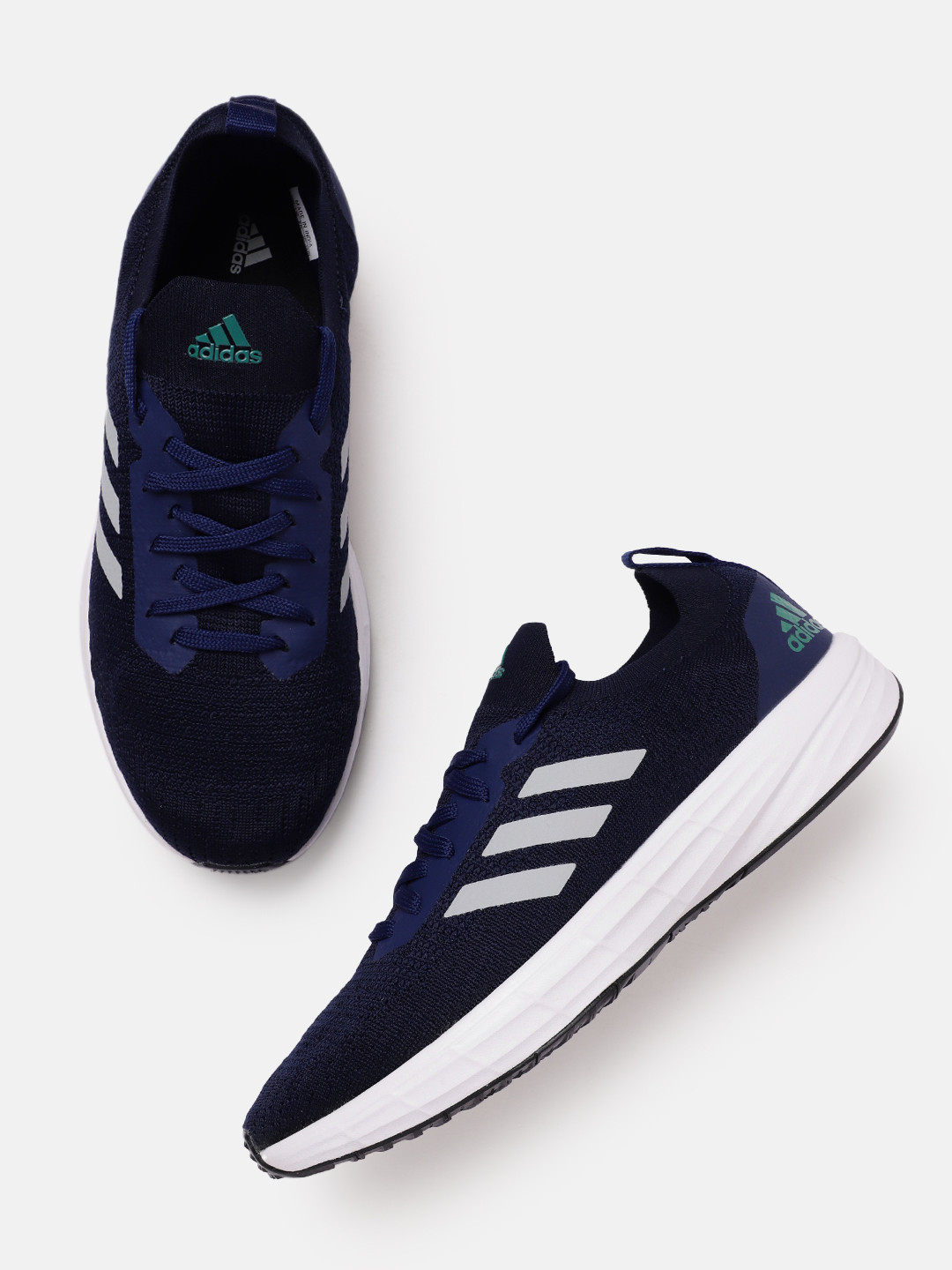 

ADIDAS Men Woven Design Orbitra MS Running Shoes, Navy blue