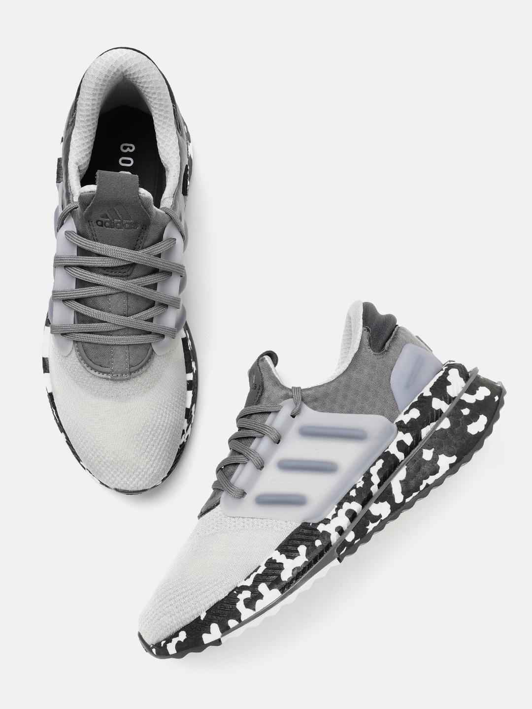 

ADIDAS Men Woven Design X_Plrboost Running Shoes, Grey