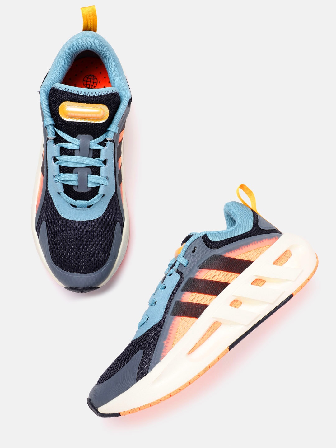

ADIDAS Men Colourblocked Ventador Climacool Running Shoes, Blue