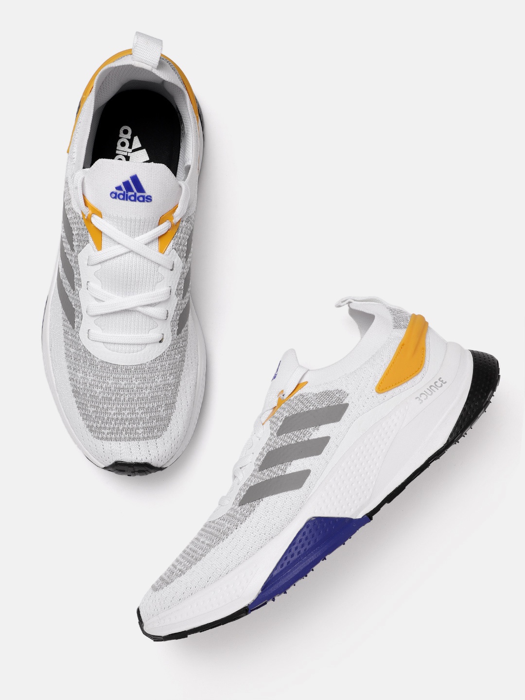 

ADIDAS Men Woven Design Resilo Running Shoes, White