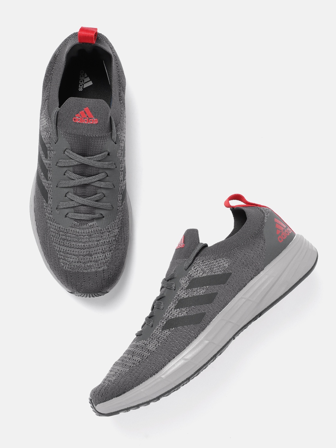 

ADIDAS Men Woven Design Orbitra MS Running Shoes, Grey