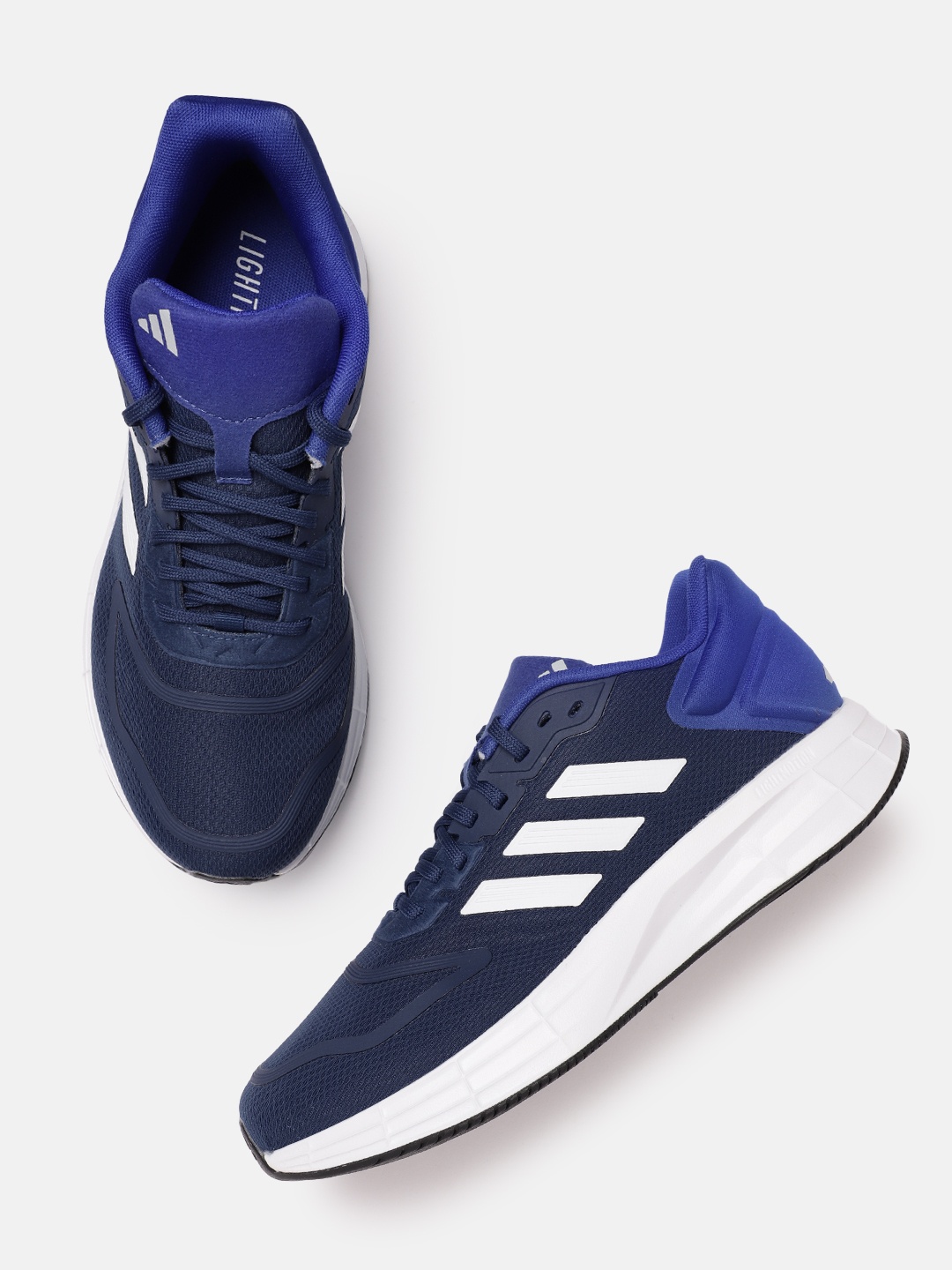 

ADIDAS Men Woven Design Duramo SL 2.0 Running Shoes, Blue