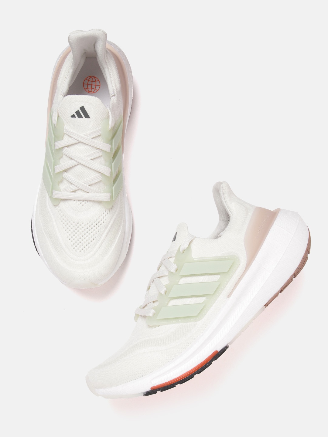 

ADIDAS Men Woven Design Ultraboost Light Running Shoes, White