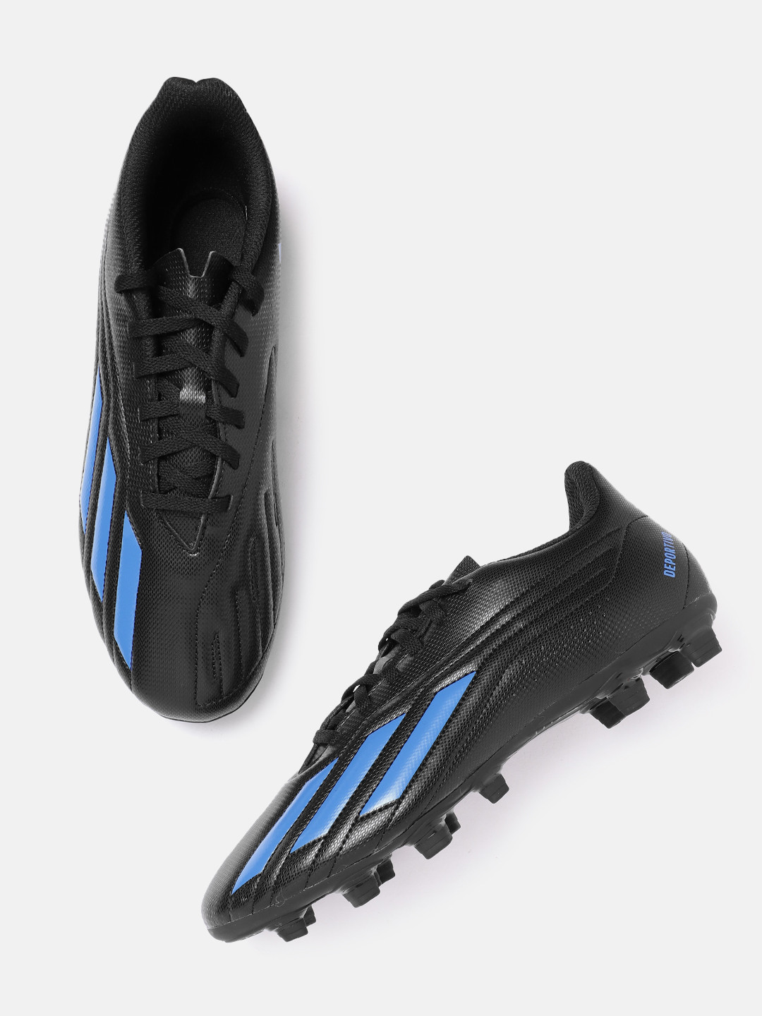 

ADIDAS Men Deportivo II FxG Football Shoes, Black