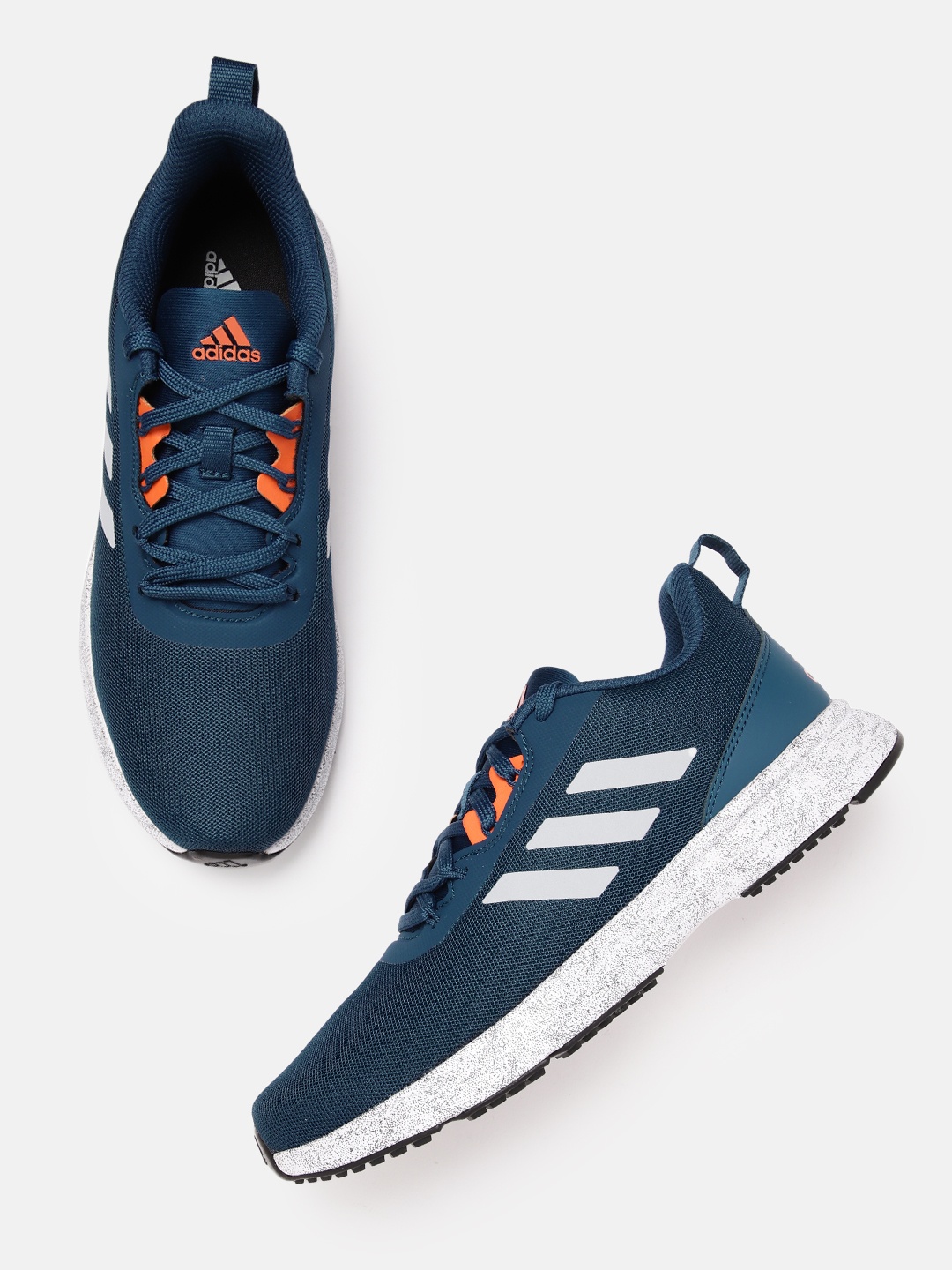 

ADIDAS Men Woven Design BrinkRun Shoes, Teal