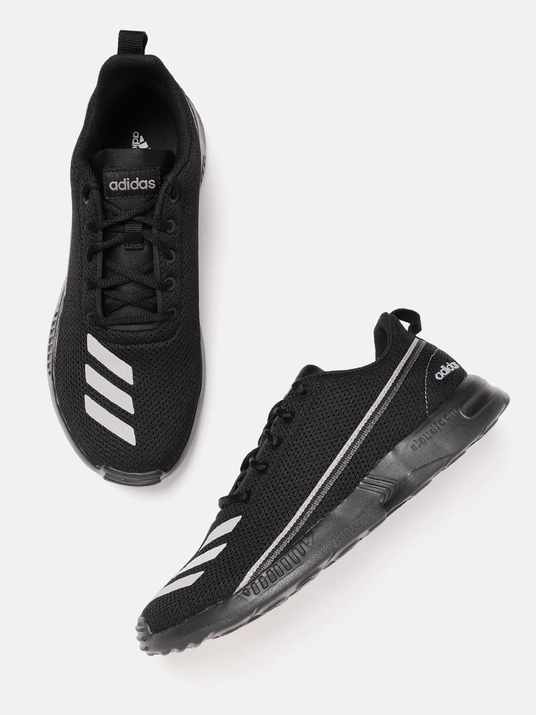 

ADIDAS Men Woven Design WideWalk Shoes, Black