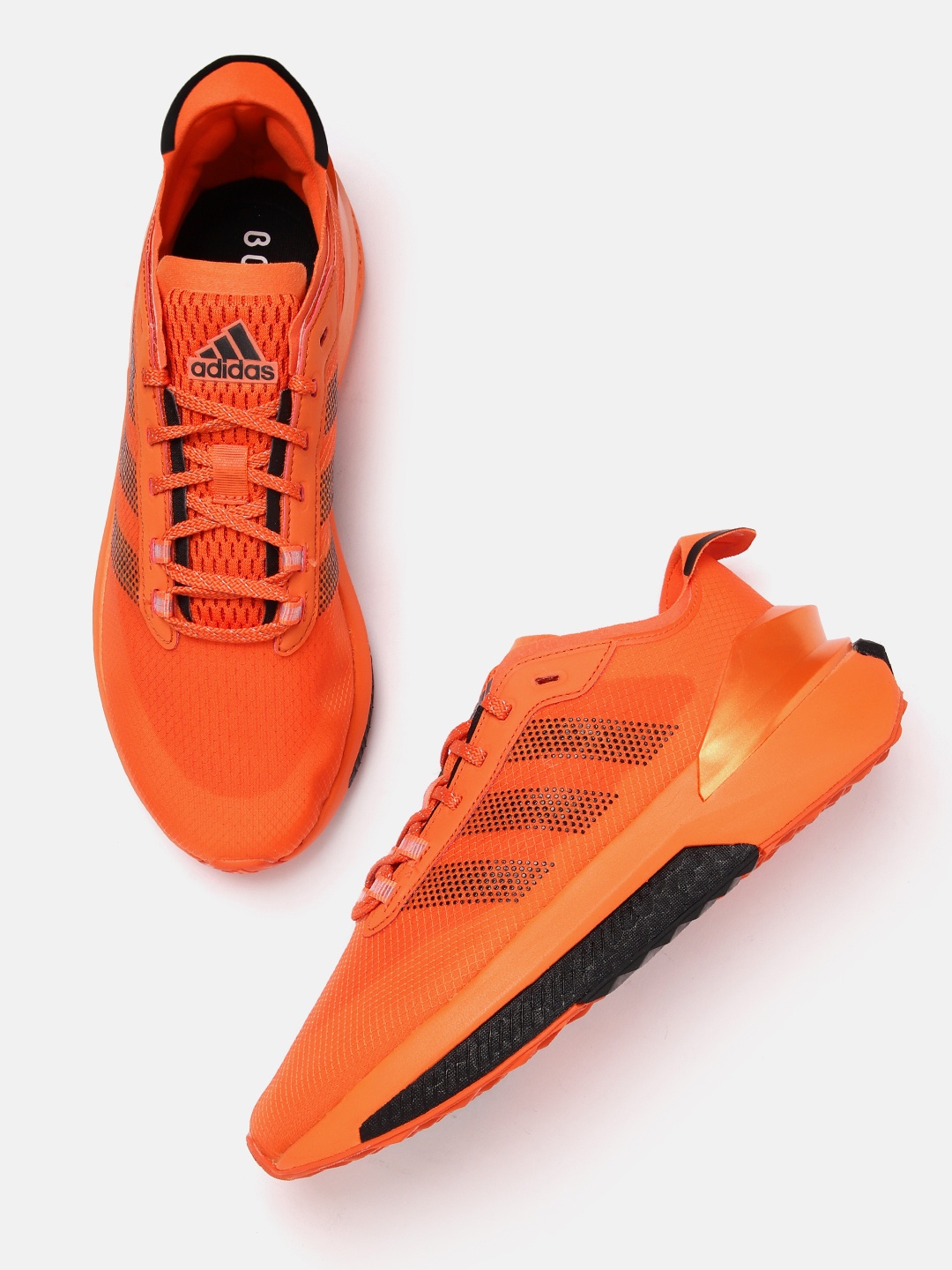 

ADIDAS Men Striped Avery Running Shoes, Orange