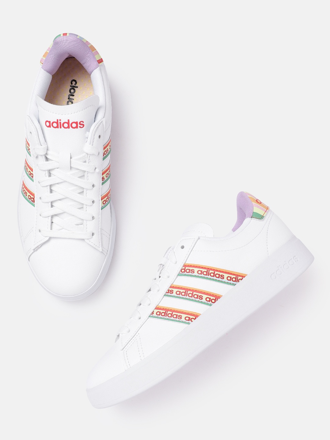 

ADIDAS Women Grand Court 2.0 Tennis Shoes, White