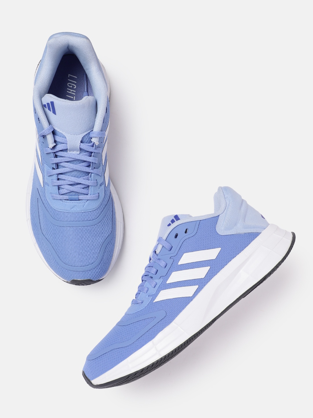 

ADIDAS Women Woven Design Duramo SL 2.0 Running Shoes, Blue