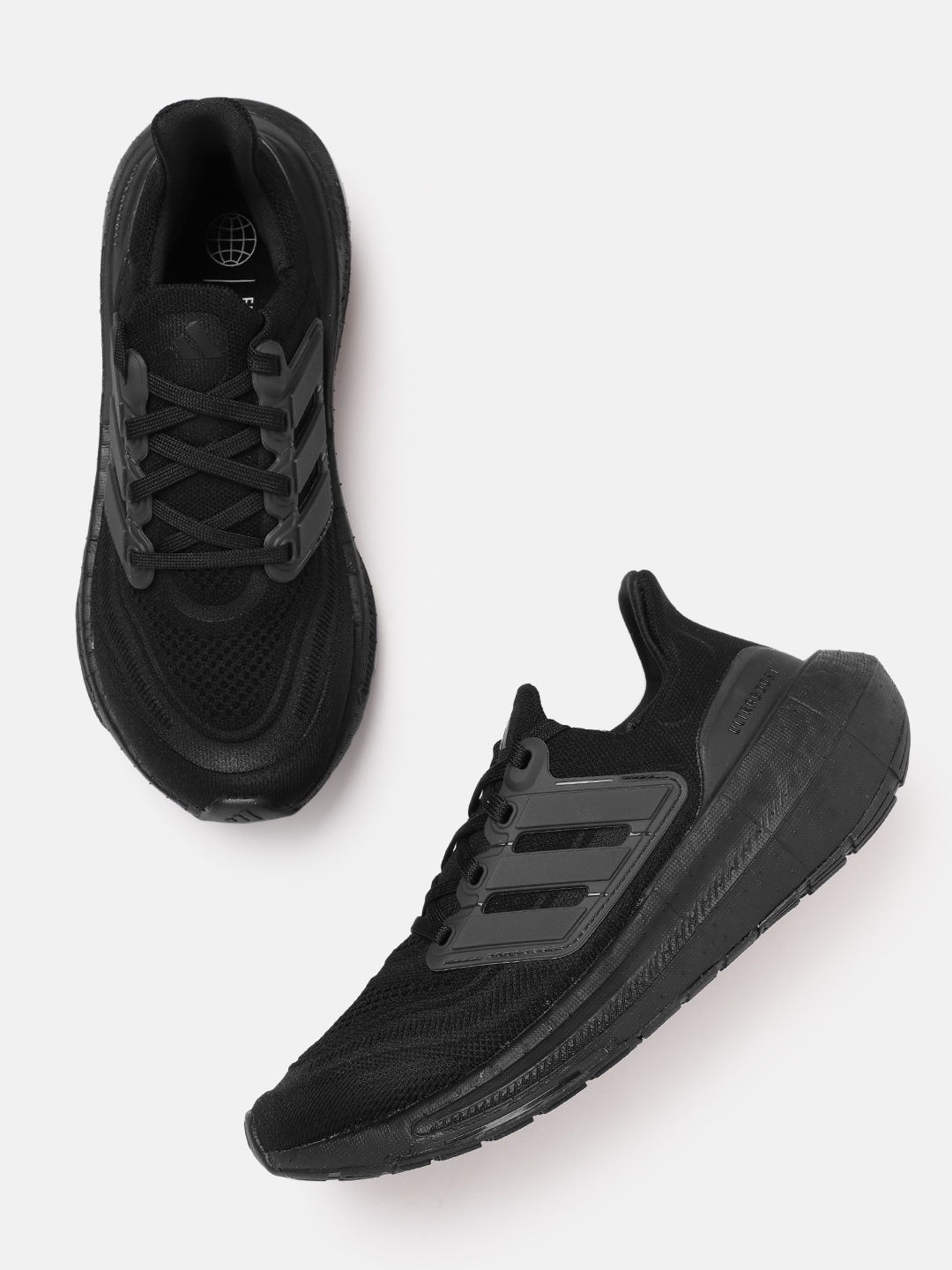 

ADIDAS Women Woven Design Ultraboost 23 Running Shoes, Black