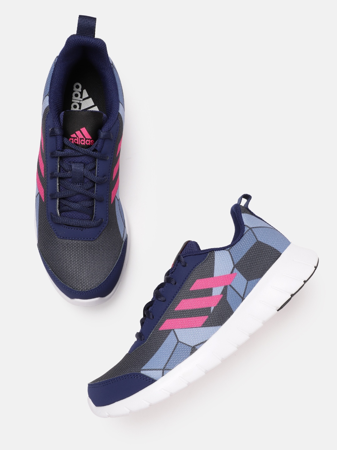 

ADIDAS Women Digital Print Levato W Running Shoes, Grey