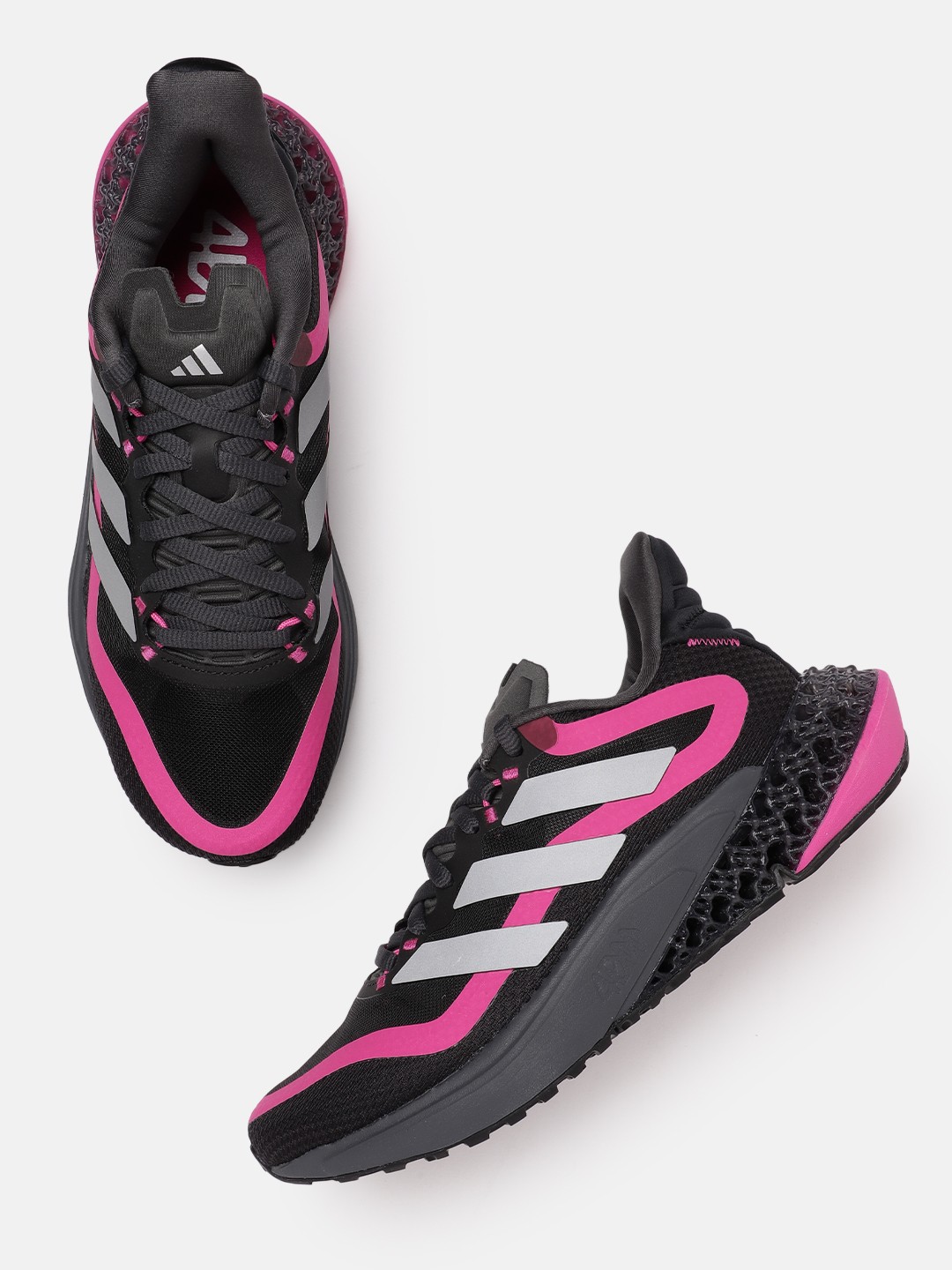 

ADIDAS Women Colourblocked 4DFWD Pulse 2 W Running Shoes, Black